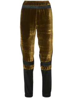 velour panel trousers Astrid Andersen