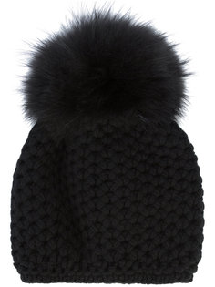 Honey Comb pom beanie  Inverni