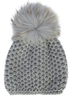 Honey Comb pom beanie  Inverni