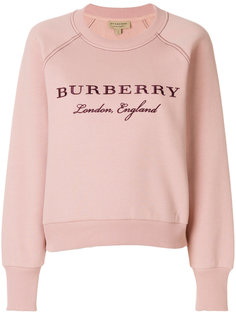 толстовка с вышивкой  Burberry