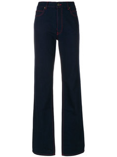 джинсы клеш с контрастной строчкой Calvin Klein 205W39nyc
