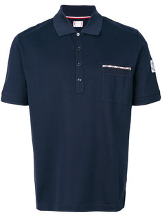 рубашка-поло с нашивкой логотипа Moncler Gamme Bleu