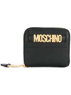 кошелек с логотипом Moschino