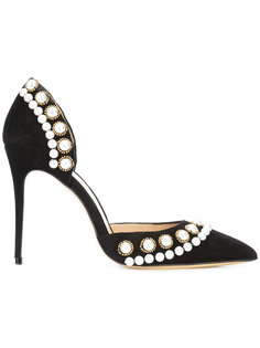 pearl detail stiletto pumps Monique Lhuillier