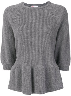 джемпер с баской Red Valentino