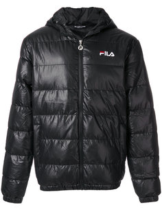 стеганая куртка с логотипом Fila