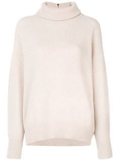 свободный джемпер с отворотом  Brunello Cucinelli