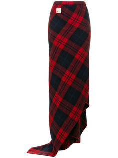 юбка с узором в шотландку Dsquared2