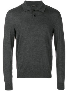 футболка-поло с длинными рукавами Z Zegna