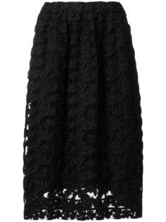 мини-юбка с вышивкой  Comme Des Garçons Noir Kei Ninomiya