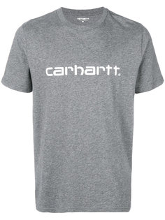 футболка с принтом-логотипом Carhartt