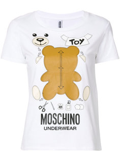 футболка с принтом Moschino