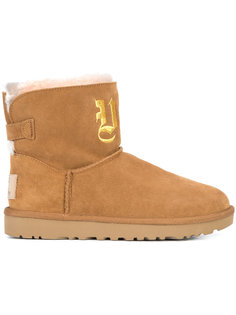 Ugg Life embroidered mini boots Jeremy Scott