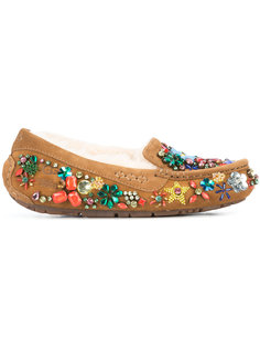 Ansley jeweled loafers Jeremy Scott