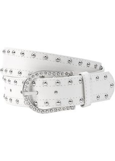 Ремень Стразы (белый перламутр) Bonprix