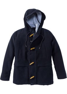Куртка Regular Fit в дизайне под шерстяную (темно-синий) Bonprix
