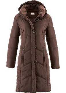 Стеганая куртка (темно-коричневый) Bonprix