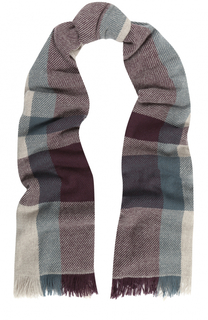 Кашемировый шарф с бахромой Loro Piana