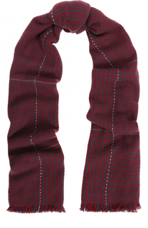 Кашемировый шарф с бахромой Loro Piana