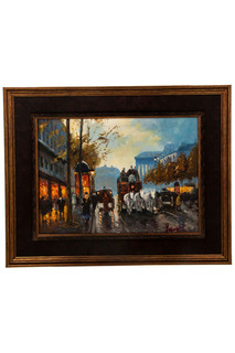 Картина "Прогулка на конках" Helen & John Art