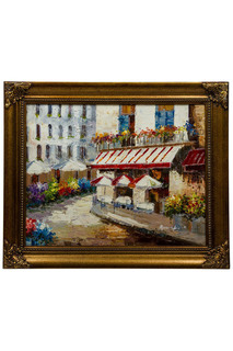 Картина "Летнее кафе" Helen & John Art