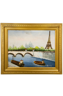 Картина "Париж" JANE AND JACK ART STUDIO