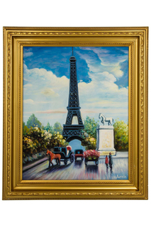 Картина "Эйфелева башня" JANE AND JACK ART STUDIO