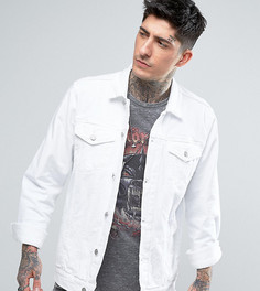 Белая джинсовая куртка в стиле oversize Reclaimed Vintage Inspired - Белый