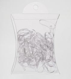 Набор из 100 резинок для волос ASOS No More Snags - Очистить