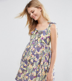 Платье для беременных с цветочным принтом ASOS Maternity - Мульти
