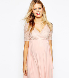 Платье миди для кормящих мам ASOS Maternity - Розовый