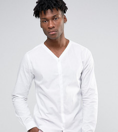 Рубашка со скрытой планкой Noak - Белый