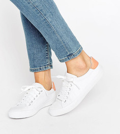Кроссовки на шнуровке ASOS DARBY - Белый