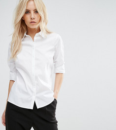 Белая приталенная рубашка ASOS PETITE - Белый