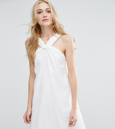 Сарафан из жатого хлопка ASOS TALL - Белый