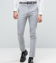 Бледно-серые супероблегающие брюки Selected Homme - Серый
