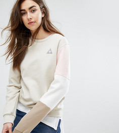 Трехцветный свитшот нейтральных оттенков Le Coq Sportif эксклюзивно для ASOS - Мульти