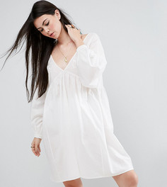 Пляжная туника с вышивкой ASOS TALL - Белый