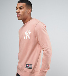 Свободный свитшот Majestic Yankees эксклюзивно для ASOS - Розовый