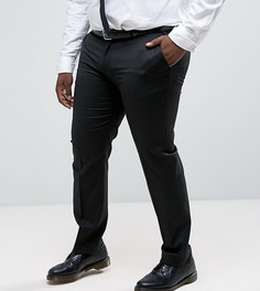 Черные узкие брюки под смокинг ASOS PLUS - Черный