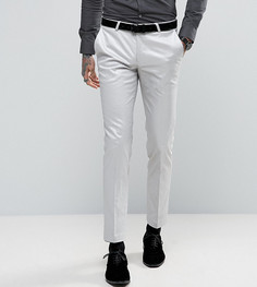 Супероблегающие брюки с оттенком металлик Noose & Monkey - Серебряный