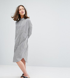 Платье-рубашка миди Monki - Белый