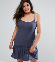 Платье асимметричной длины Junarose Plus - Синий