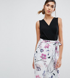 Платье миди 2 в 1 с цветочным принтом Closet London - Мульти