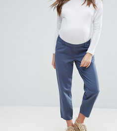 Чиносы для беременных ASOS Maternity - Синий