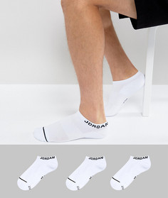 Набор из 3 пар белых спортивных носков Nike Jordan SX5546-100 - Белый