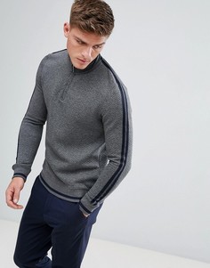 Стеганый джемпер с воротом-трубой Ted Baker - Серый