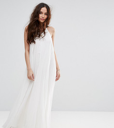 Плиссированное платье макси Missguided - Белый