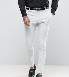 Бледно-серые супероблегающие брюки Religion - Серый