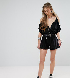 Ромпер с открытыми плечами Missguided - Черный